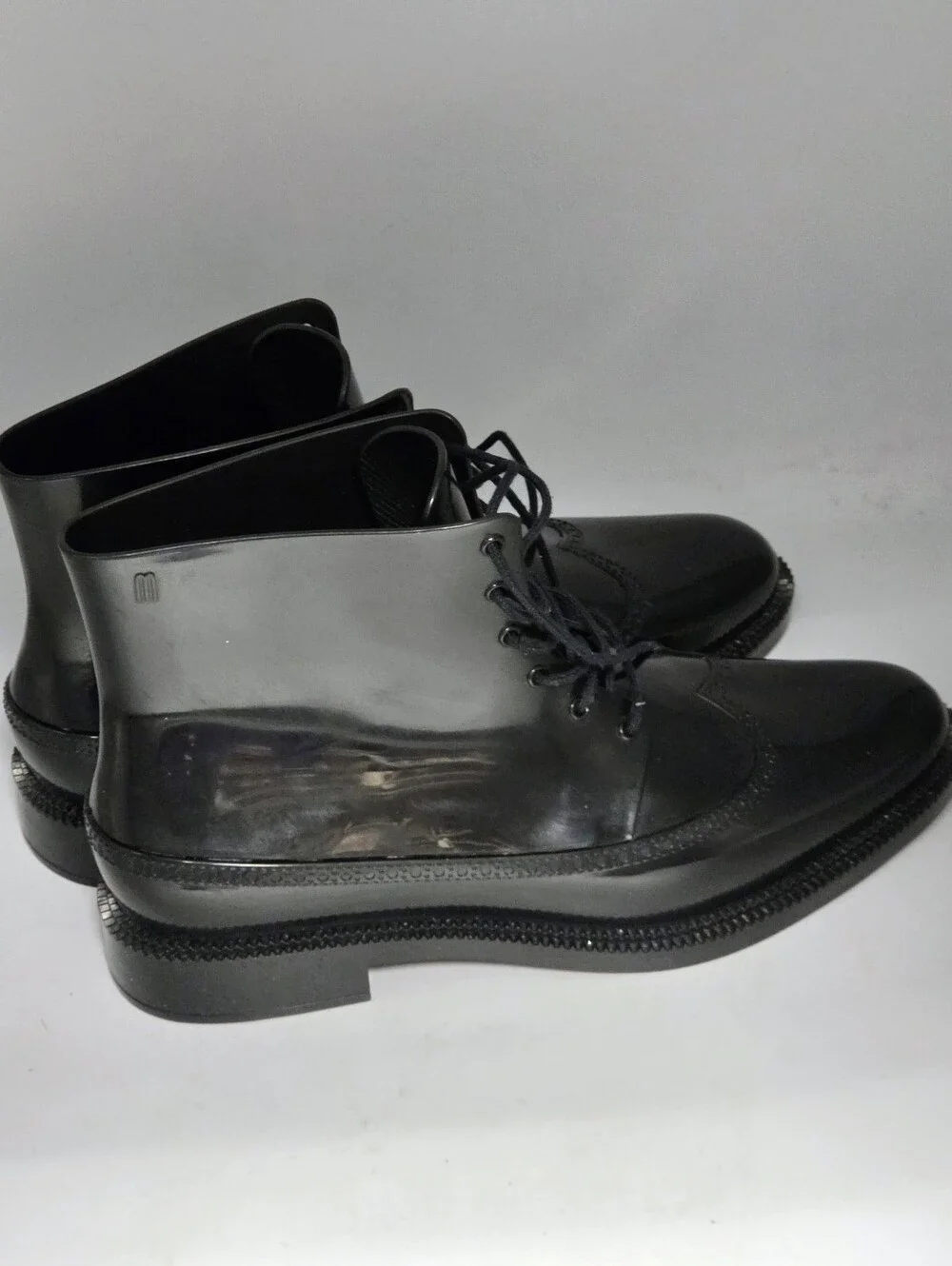 Melissa black rubber